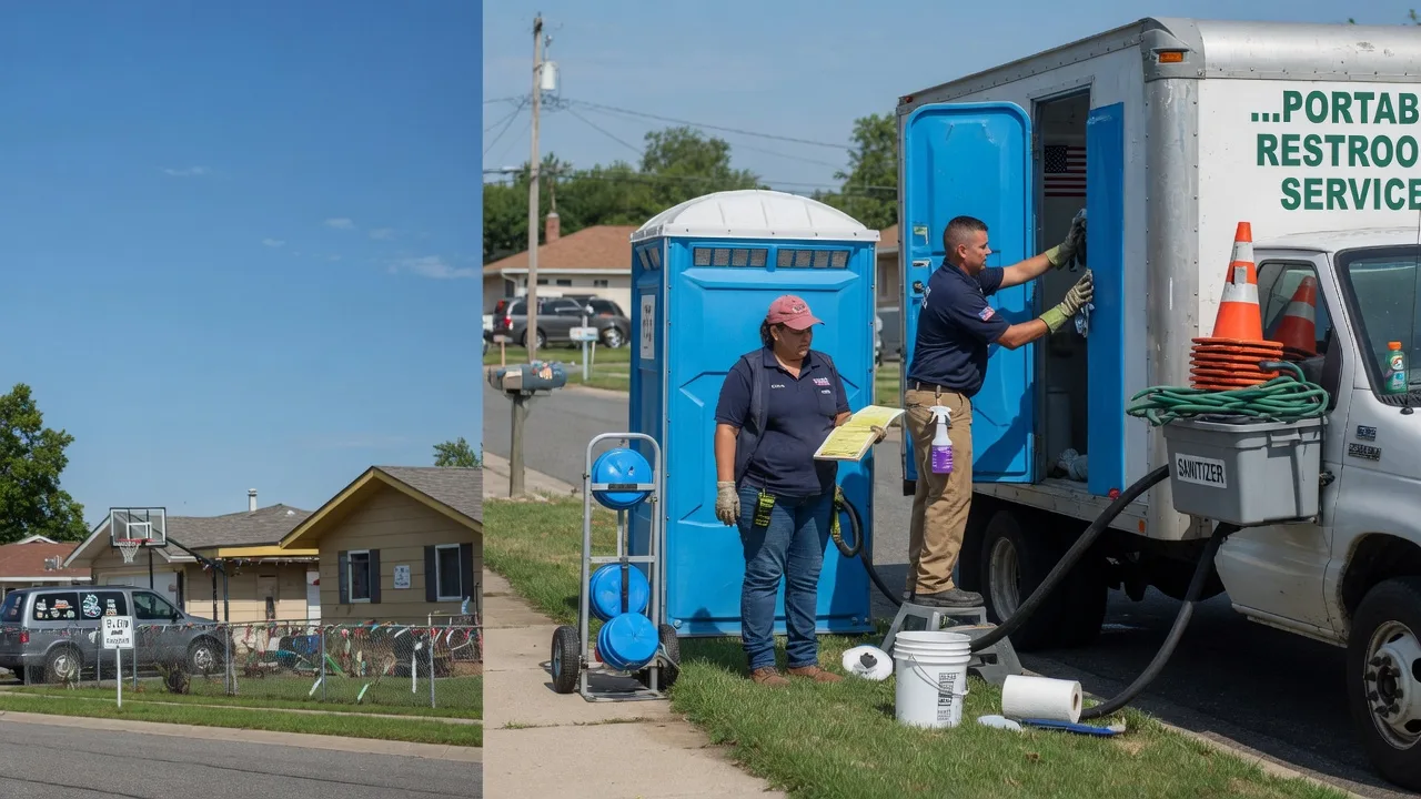 Portable Toilet Rental in Denison, KS near me